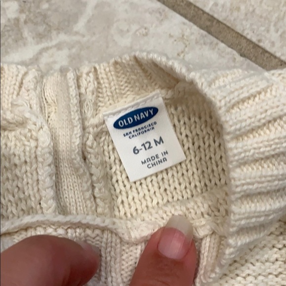 NWT Old Navy Sweater Dress Tunic 6-12 mos - Picture 3 of 5